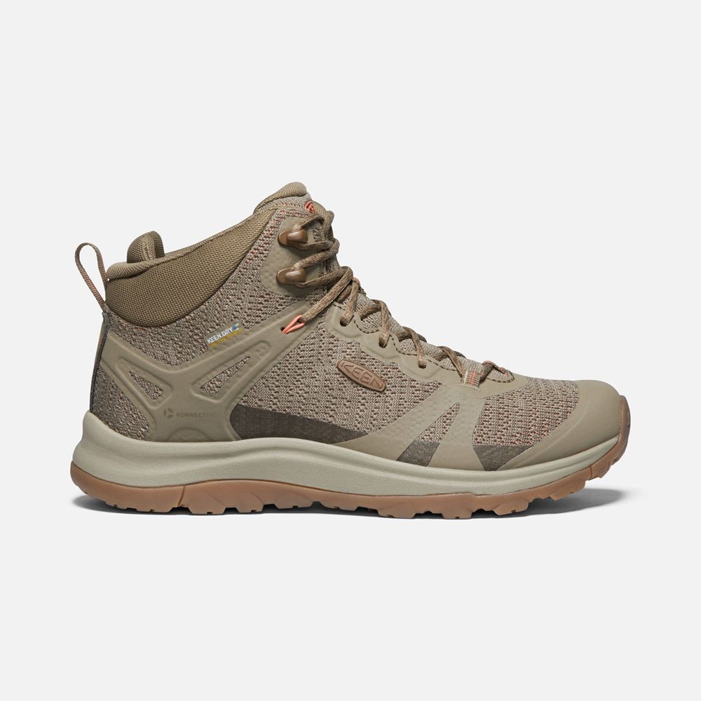 Keen Laarzen Dames Khaki - Terradora Ii Waterproof - 81065-DRHC